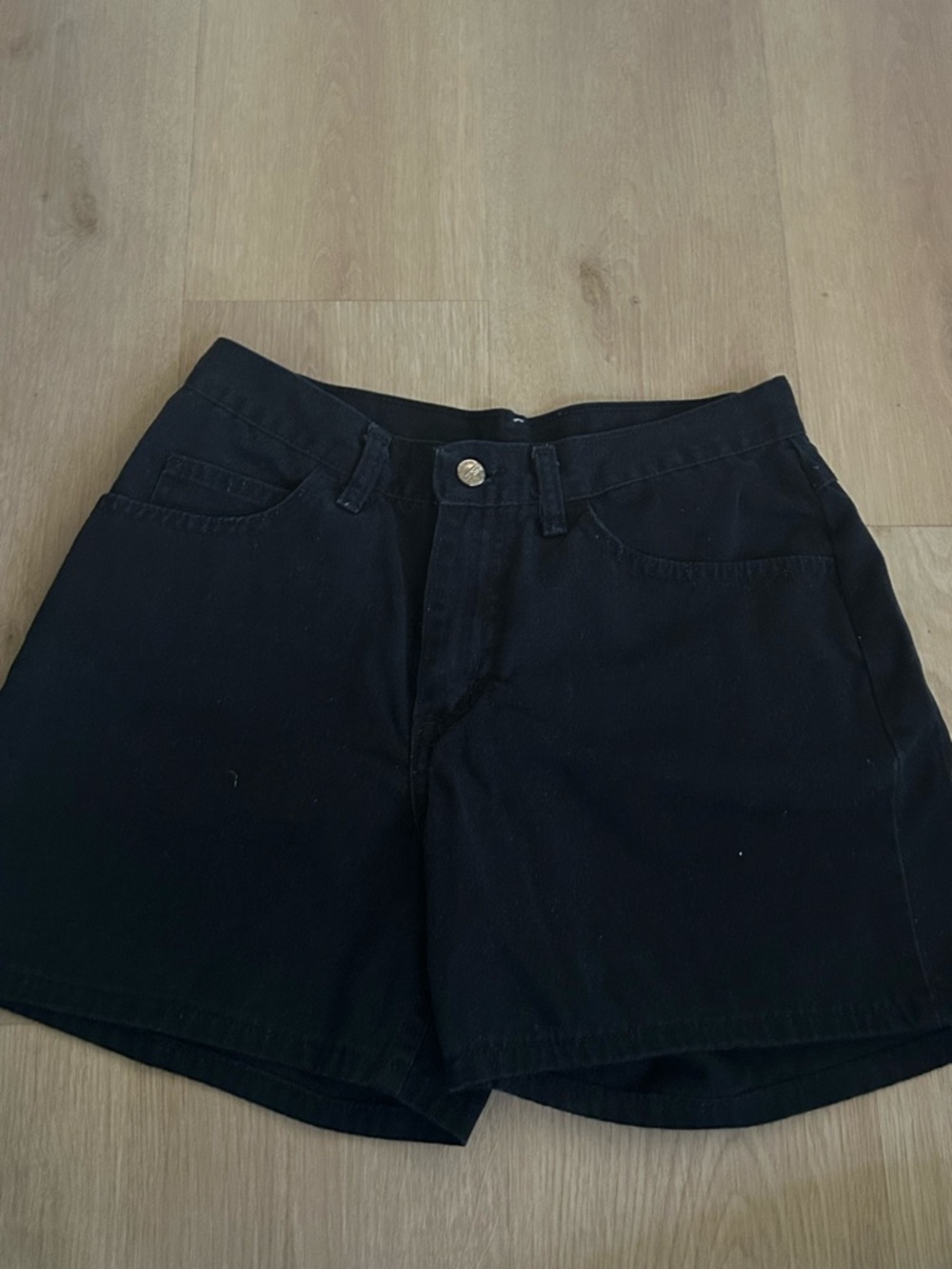 90s vintage Women's High-Rise Casual Shorts
